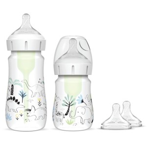 Zestaw startowy butelek antykolkowych Szeroka Szyjka Options+ 150 ml i 270 ml, Dr Brown's