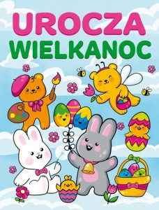 Książeczka z łamigłówkami - Urocza Wielkanoc