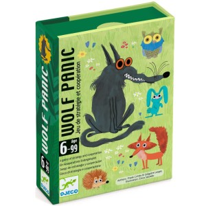 Gra karciana dla dzieci WOLFPANIC 6+, Djeco