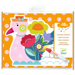 Wodne kolorowanki BAJECZNIE KOLOROWE ZWIERZĄTKA 18m+, Djeco