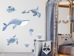 Ocean - naklejka na ścianę, Pastelowe Love