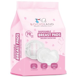 Wkładki laktacyjne Superabsorbent 70 sztuk, Bocioland