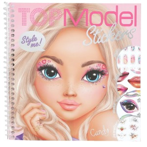 Zestaw z naklejkami Dress Me Up Face, Top Model