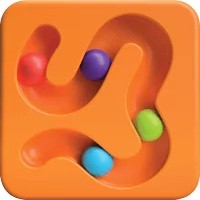 PlayTab Sensoryczny Kwadrat - Labirynt dla Kulek, Fat Brain Toy