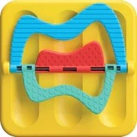 PlayTab Sensoryczny Kwadrat - Przekładanka, Fat Brain Toy