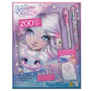 Pamiętnik na kłódkę z niewidzialnym pisakiem UV Estrelia, Nebulous Stars