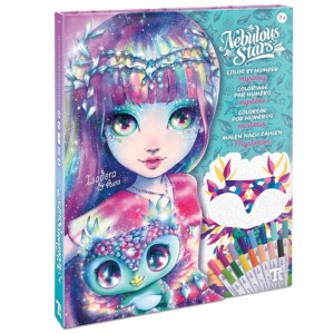 Kreatywna kolorowanka z flamastrami Mystery 7+, Nebulous Stars