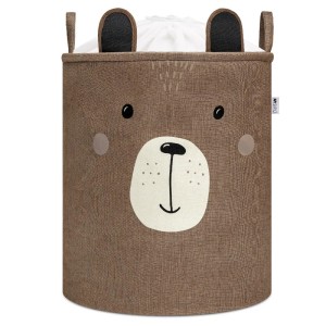 Kosz na zabawki XXL Premium BRĄZOWY MIŚ, Sipo
