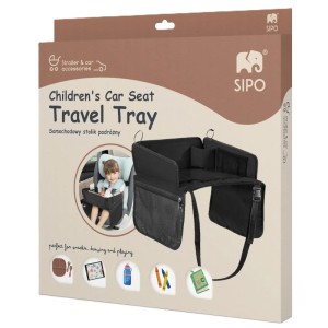 Podróżny stolik do fotelika samochodowego dla dziecka, Sipo