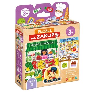 Czuczu puzzle - Na zakupy 3+