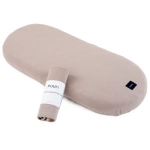 Prześcieradło do wózka Organic Czekolada, PUUKI