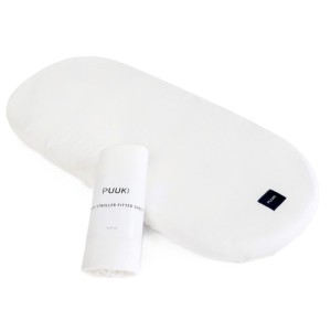 Prześcieradło do wózka Organic Śmietanka, PUUKI