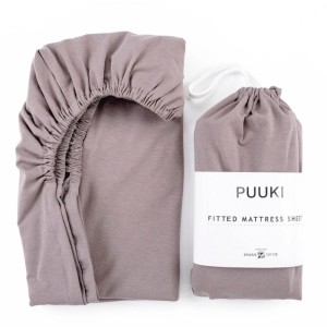 Prześcieradło do łóżeczka 60x120 Organic Lawenda, PUUKI