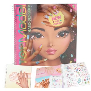 Zestaw kreatywny z naklejkami  Hand Designer, Top Model