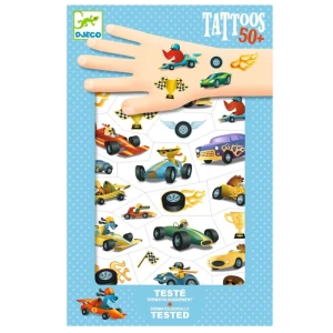 Tatuaże metaliczne WYŚCIGÓWKI, Djeco