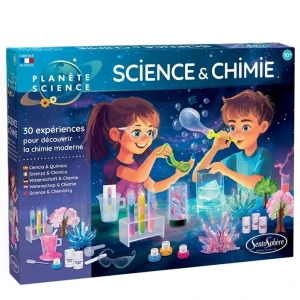 Zestaw 30 eksperymentów chemicznych dla dzieci 10+, SentoSphere