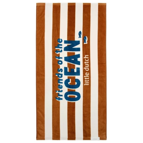 little-dutch-recznik-plazowy-ocean-world-brown-stripe.jpg