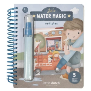 Kolorowanka wodna Jim & friends POJAZDY, Little Dutch