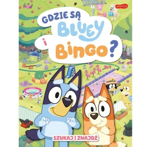 Gdzie są Bluey i Bingo? Szukaj i znajdź