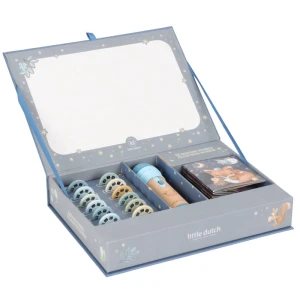 Latarka projektor z bajkami Błękit POWYSTAWOWY, Little Dutch