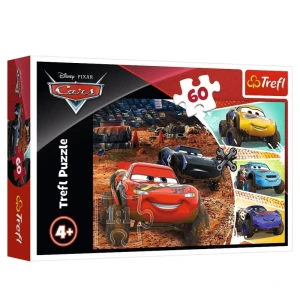 Puzzle Zygzak McQueen z przyjaciółmi 60 el., Trefl