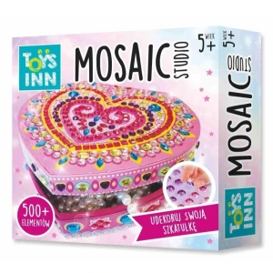 Szkatułka Mozaika do ozdabiania Serce, Toys Inn