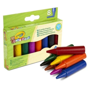 Kredki świecowe grube Jumbo Mini Kids 8 kolorów 12m+, Crayola