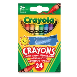 Kredki świecowe 24 kolory, Crayola