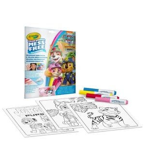 Kolorowanka i 4 niebrudzące magiczne flamastry Color Wonder Mess Free - Psi Patrol, Crayola
