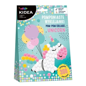 Pomponiaste wyklejanki Unicorn Jednorożec, Kidea