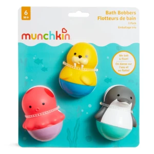 Zestaw 3 zabawek do kąpieli Kołyszące się Zwierzątka, Munchkin