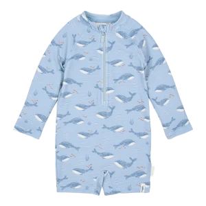 Little Dutch Swimsuit z długim rękawem Ocean Splash UPF40+ 98/104