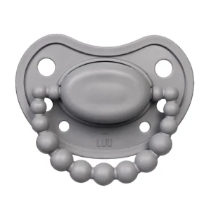 Smoczek pozycjonujący LUU Kids Lovely Gray
