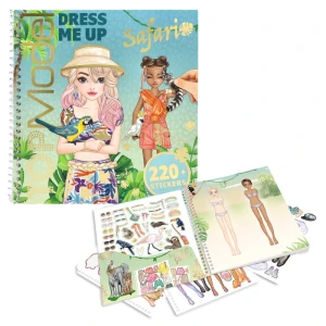 Zestaw z naklejkami Dress Me Up Safari, Top Model