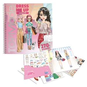 Zestaw z naklejkami Dress Me Up  Shopping Tour Zakupy, Top Model