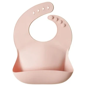 Śliniak silikonowy Blush, Mushie
