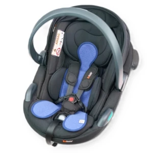 Wełniana wkładka termoregulacyjna MINI merino do fotelika 0–13 kg DENIM, Patulove