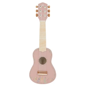 Drewniana gitara różowa Safari Friends, Little Dutch
