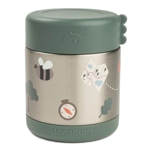 Termos obiadowy dla dziecka 300ml Tiny Trails Green, Done By Deer