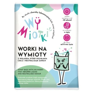 Wymiotki - worki na wymioty z chłonnym wkładem 6 szt.