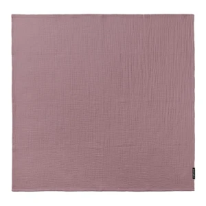 Otulacz bawełniany dla niemowląt 100×80 cm - brudny róż, Lullalove