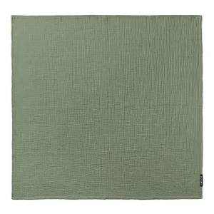 Otulacz bawełniany dla niemowląt 100×80 cm - zieleń safari, Lullalove