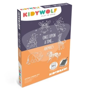 Wkłady uzupełniające REFIL KIDYDRAW-MINI Once upon a time and Animals, Kidywolf