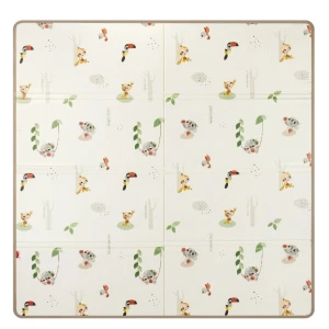 Składana mata piankowa dla niemowląt XL 150x150 Boho Chic, Tiny Love