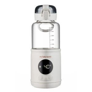 MyBabyBottle Pro - przenośny podgrzewacz wody i mleka dla dzieci BIAŁY