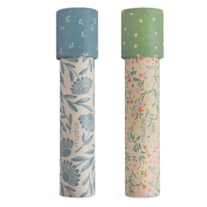 Kalejdoskop 2 szt. Pastel Blooms / Blue Flowers, Mushie