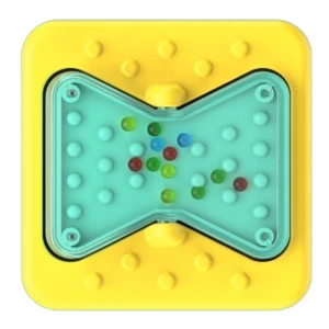 PlayTab Sensoryczny Kwadrat - Klepsydra, Fat Brain Toy