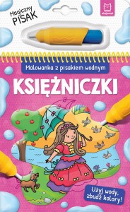 Malowanka z pisakiem wodnym KSIĘŻNICZKI