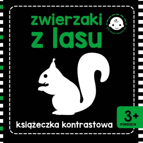 zwierzaki z lasu książeczka kontrastwa